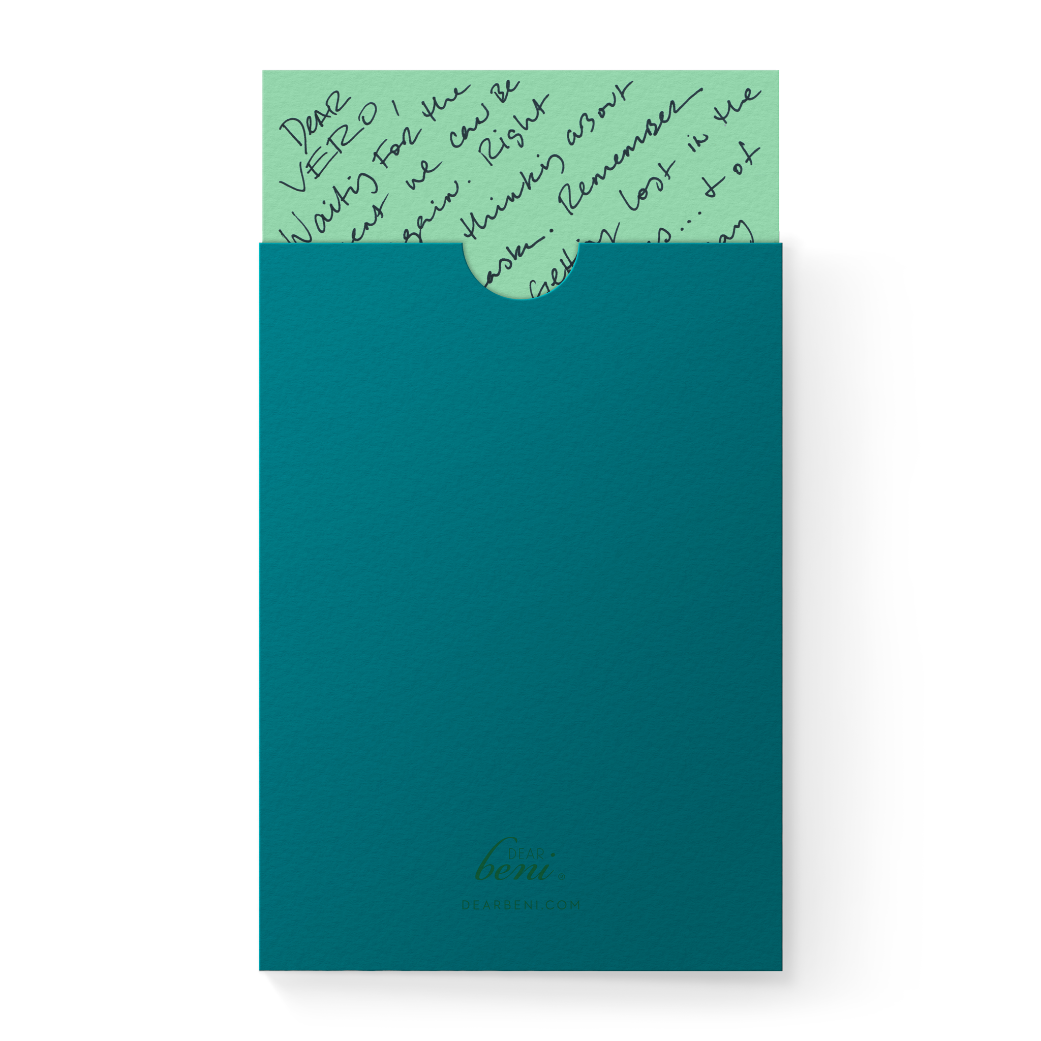 Cool Key Lime Pocket Card