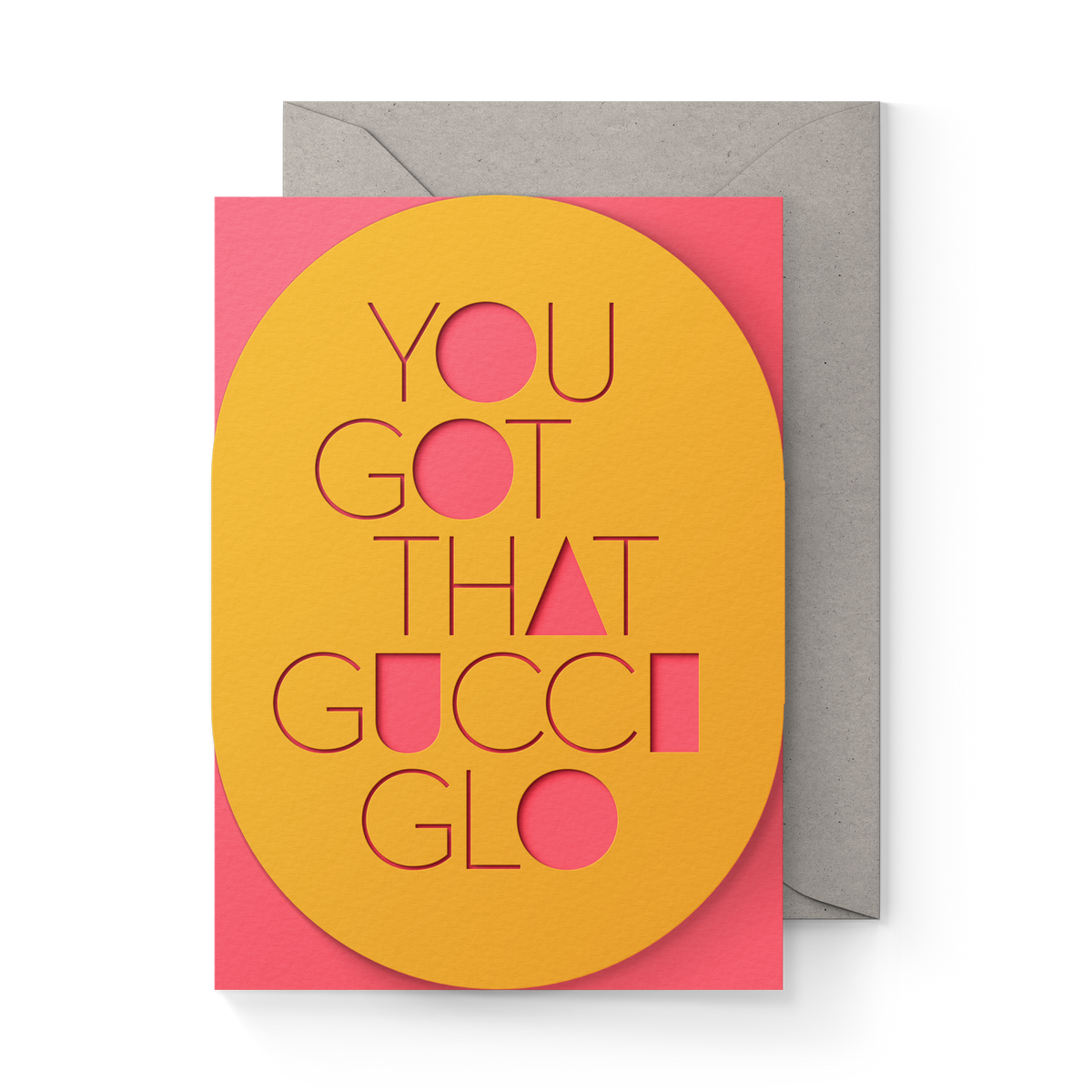Jude Too Greeting Cards, Mines Gucci