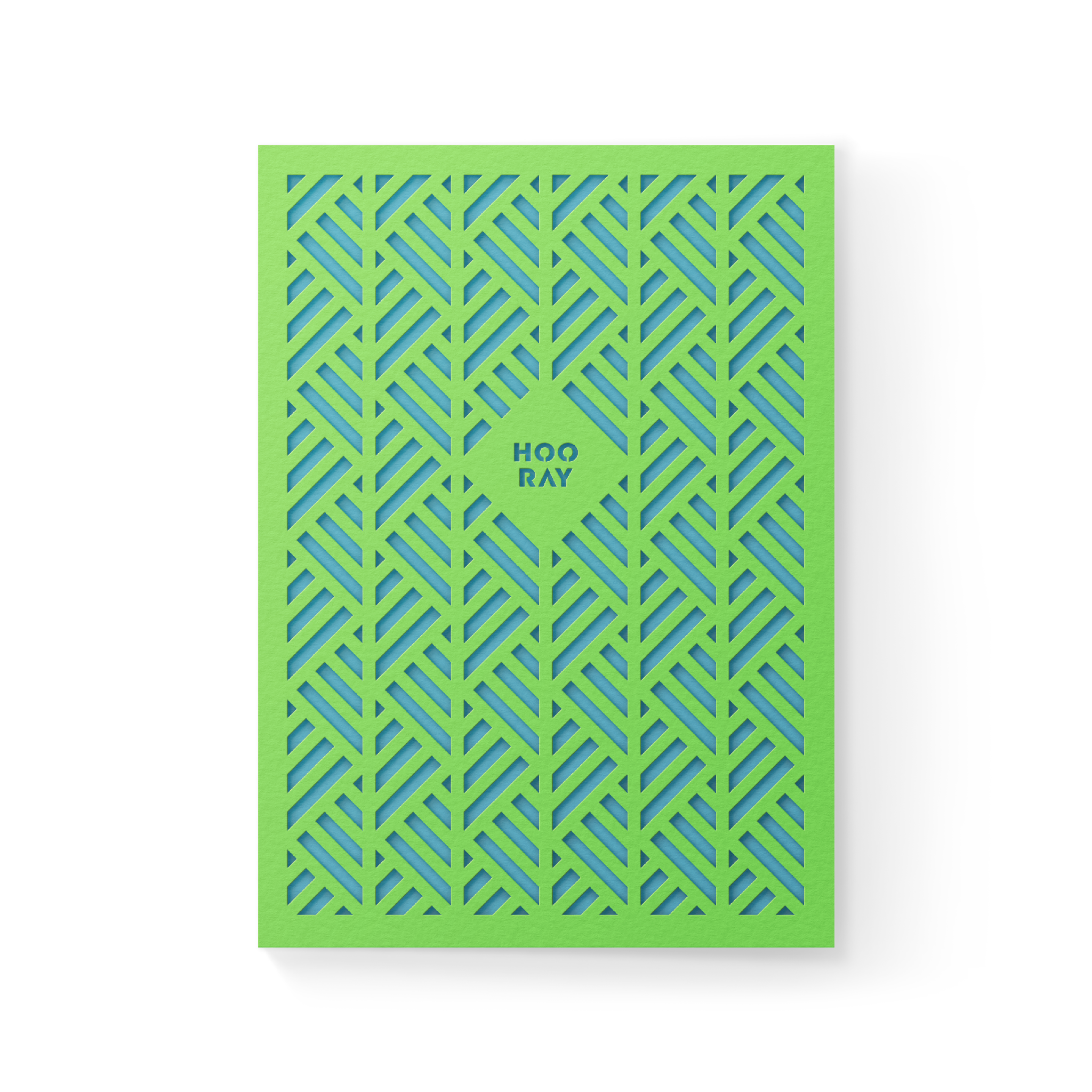 Hooray Layered Card