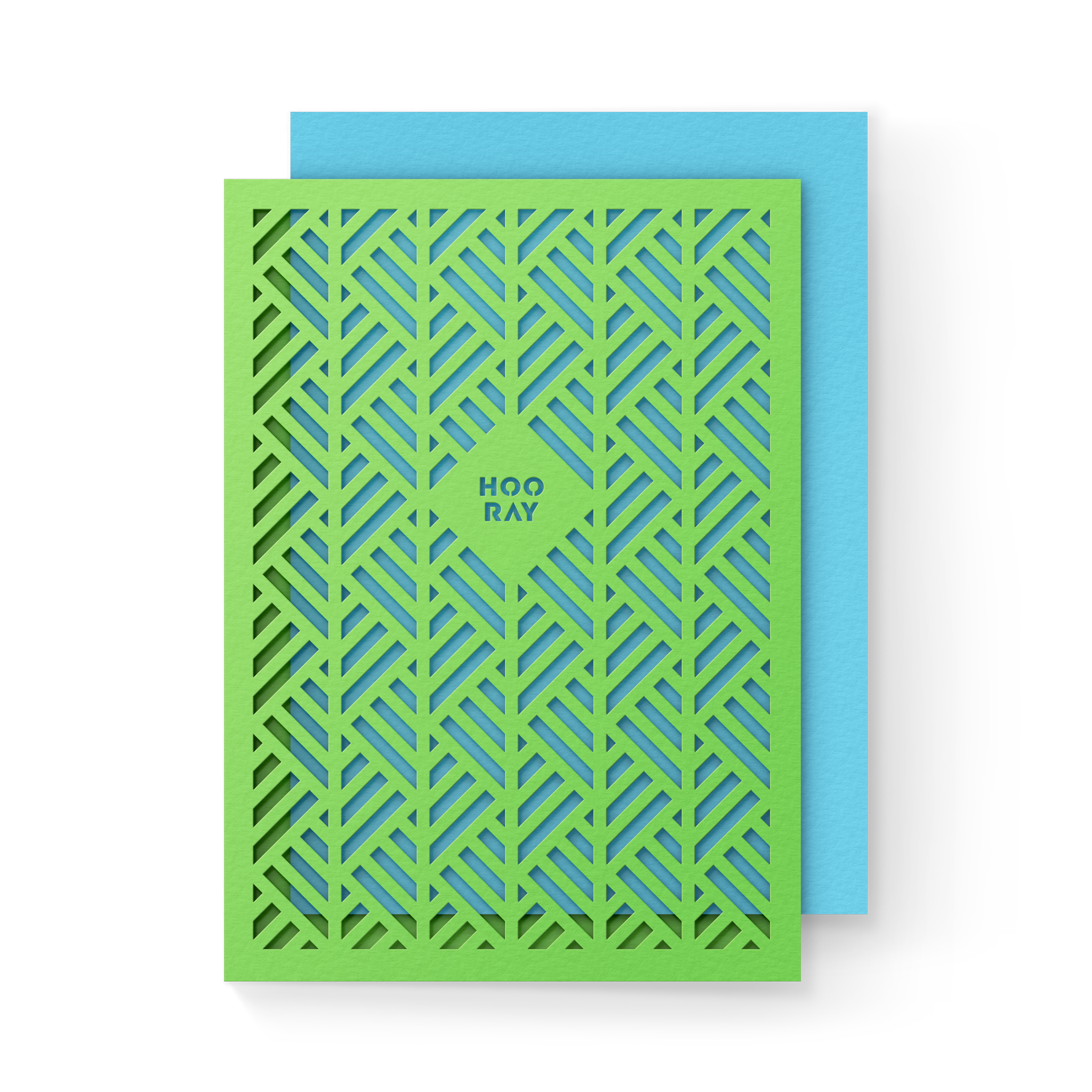 Hooray Layered Card
