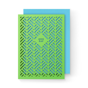 Hooray Layered Card