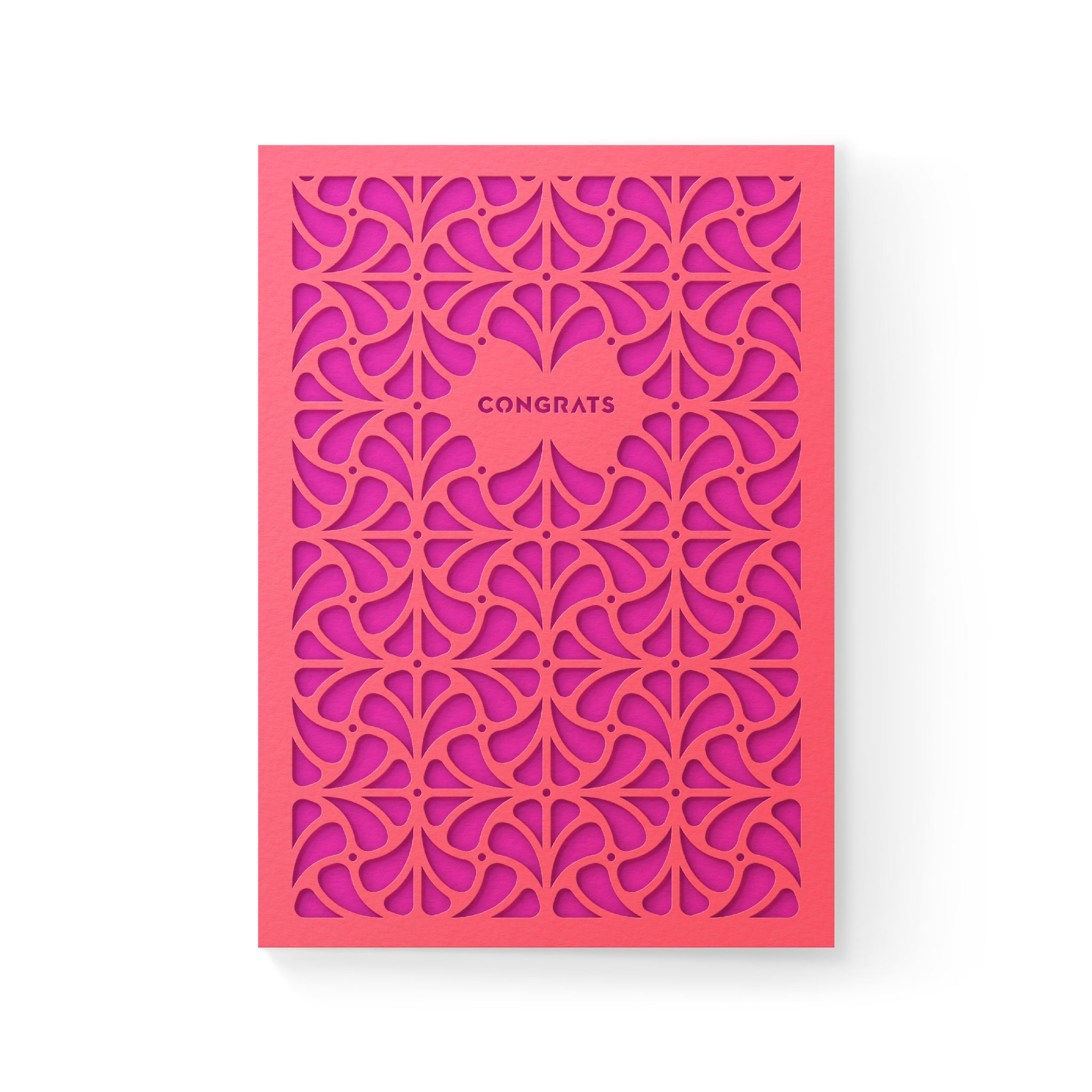 Congrats Layered Card
