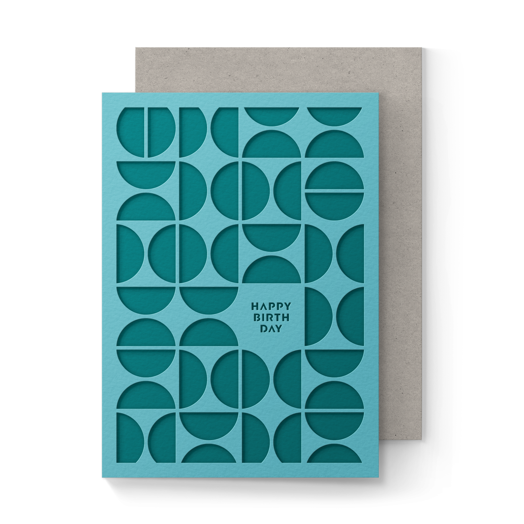 Happy Bday Circles Pocket Card