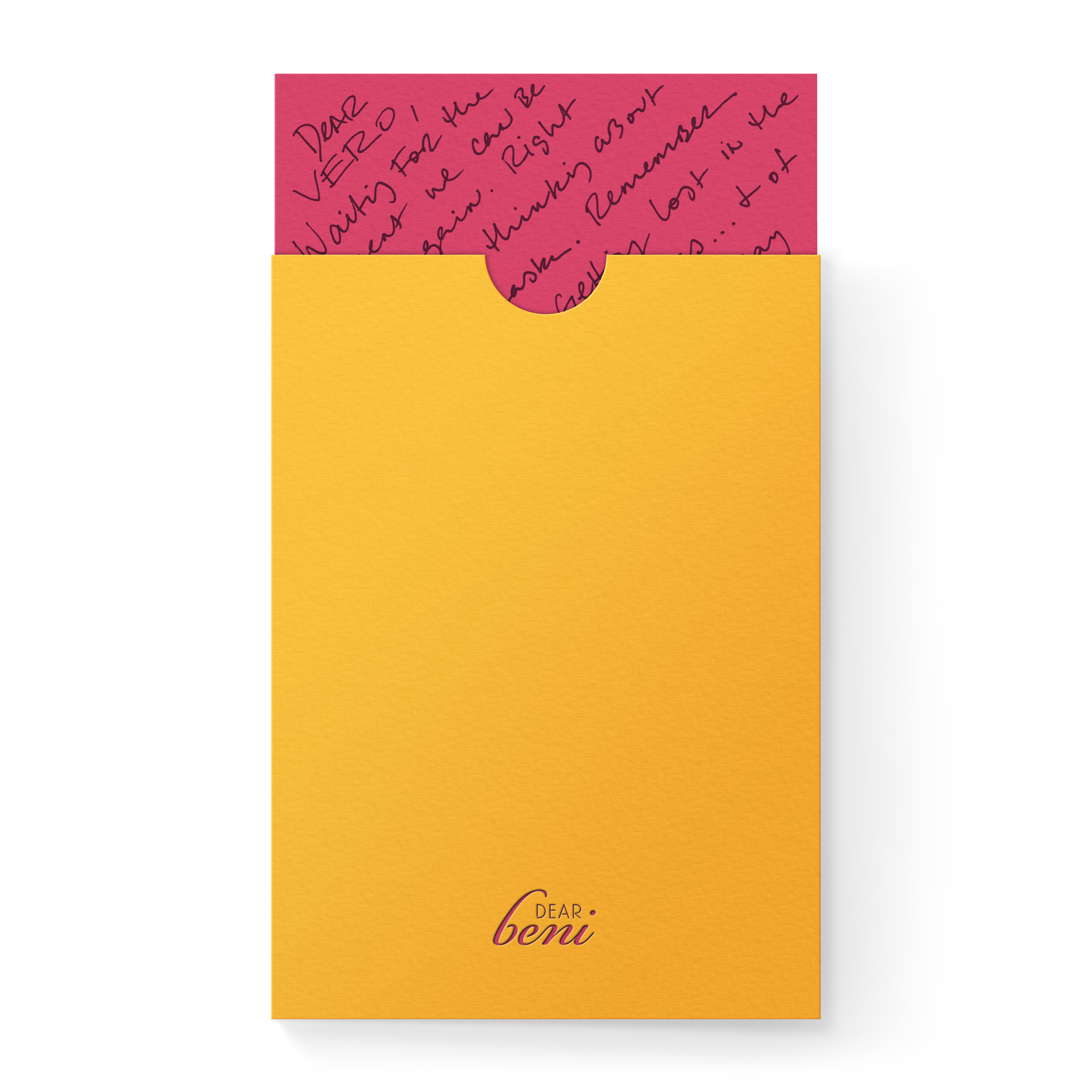 Warmest Thanks Pocket Card