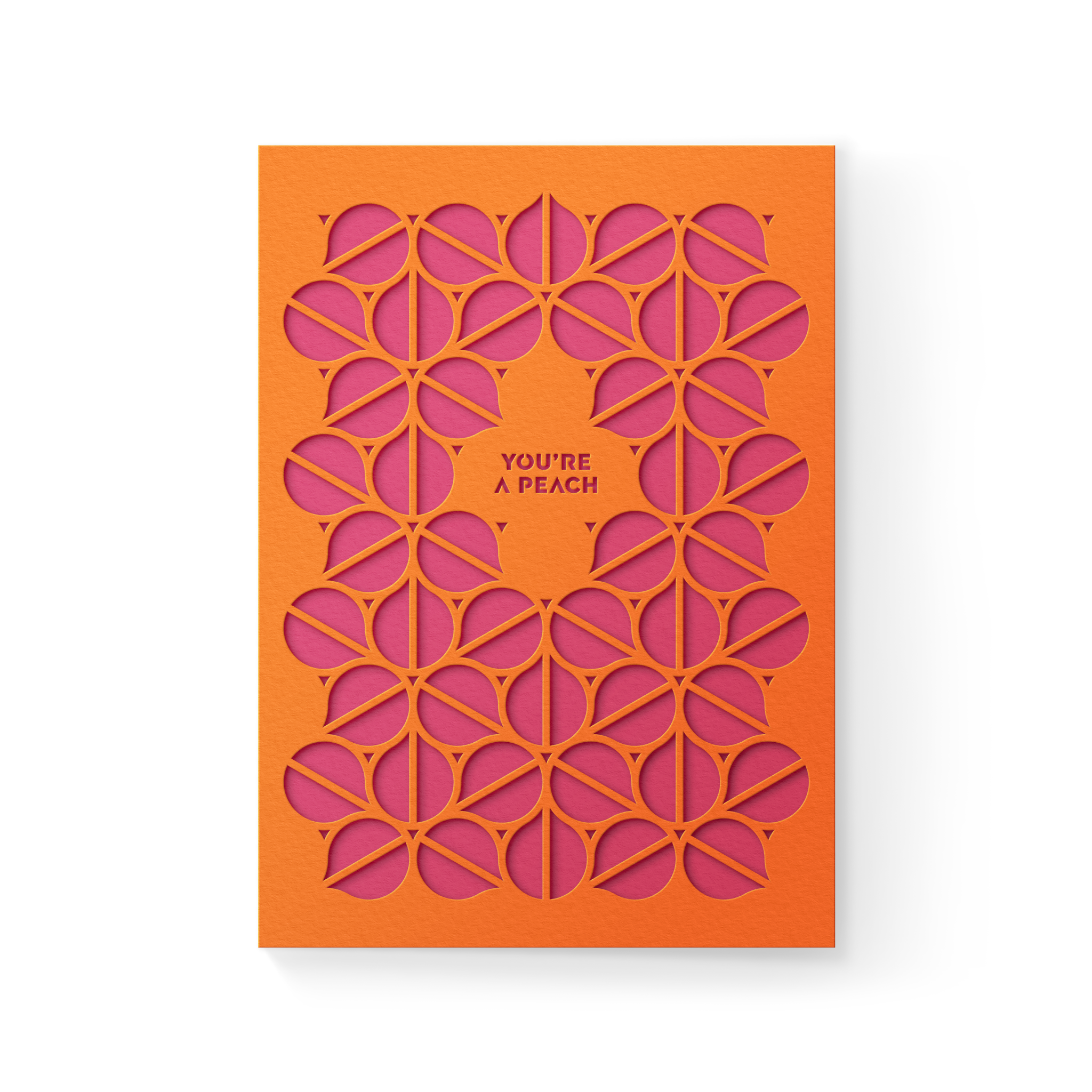 You're A Peach Pocket Card