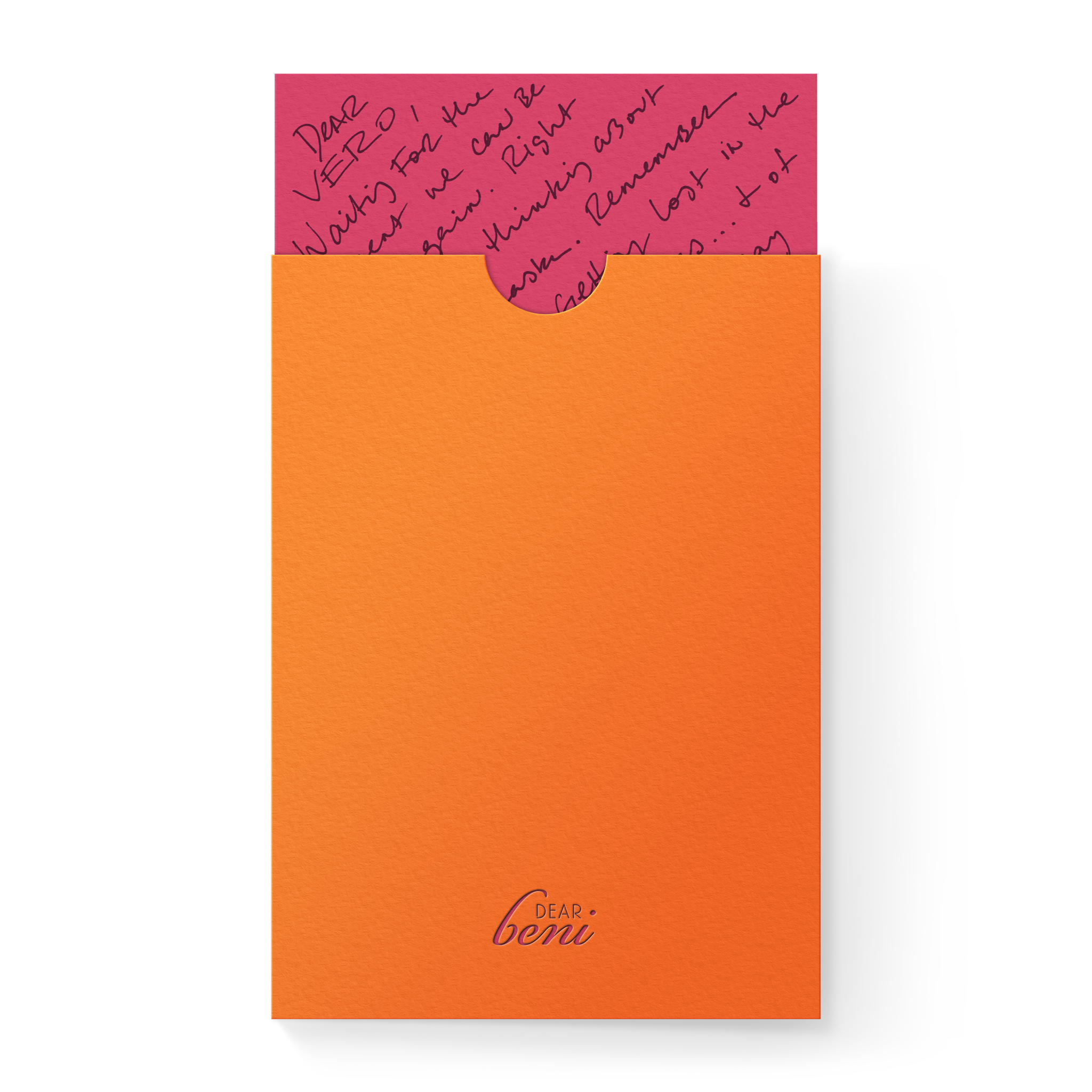 You're A Peach Pocket Card