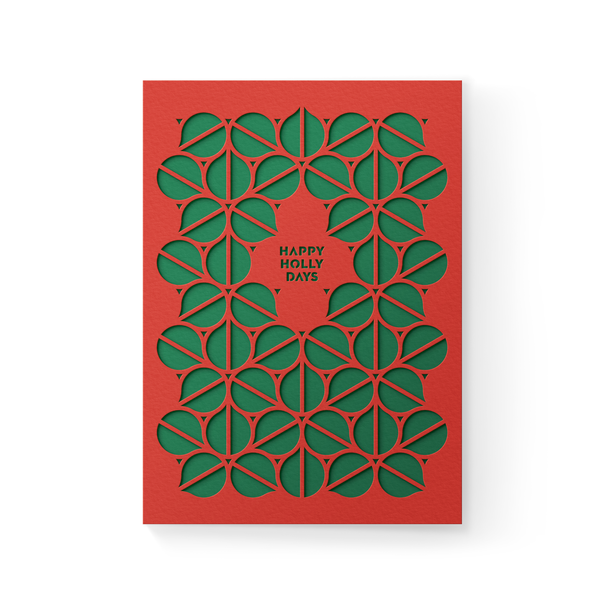 Happy Holly-days Pocket Card
