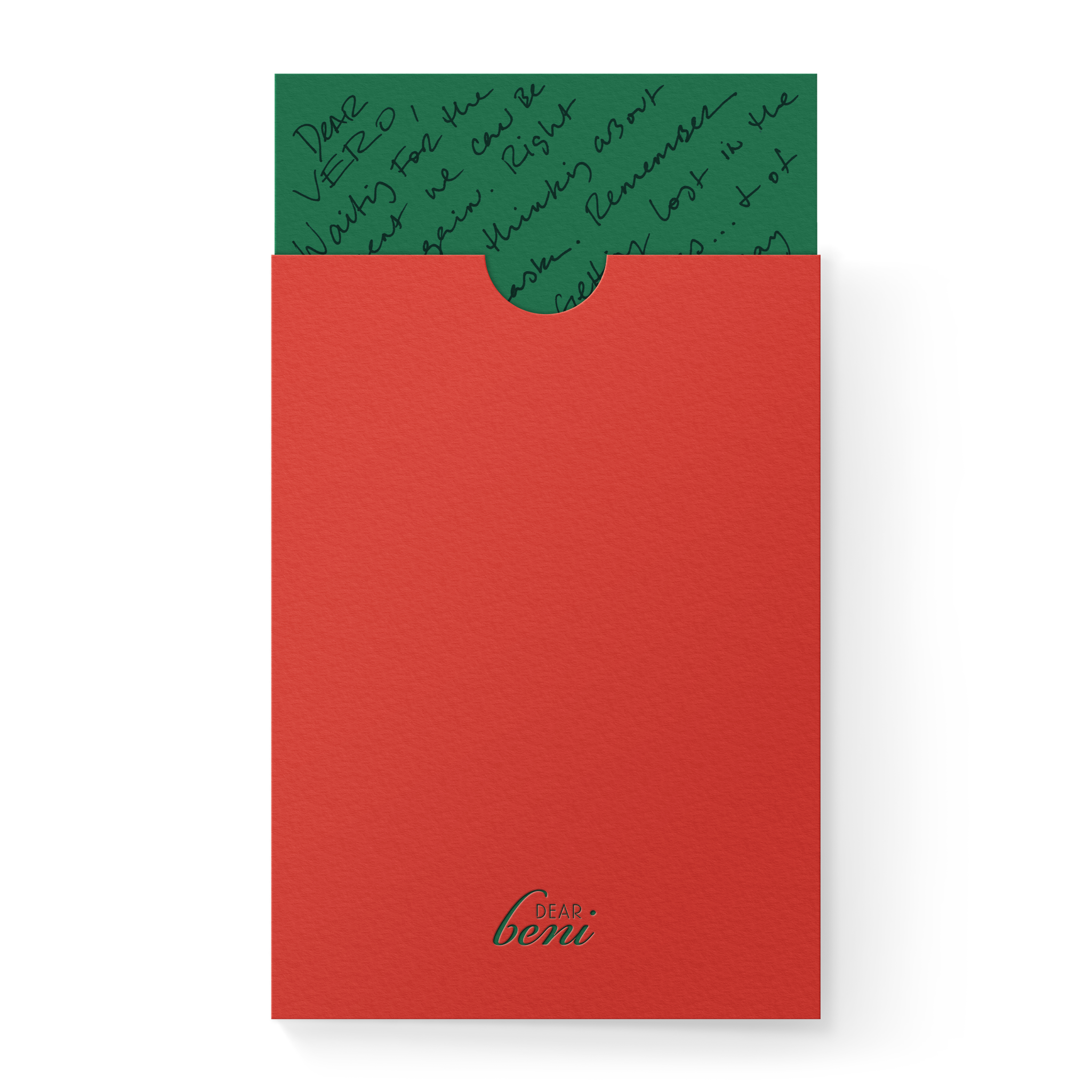 Happy Holly-days Pocket Card