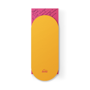 Happy Bday Slim Sleeve Card - Citrus