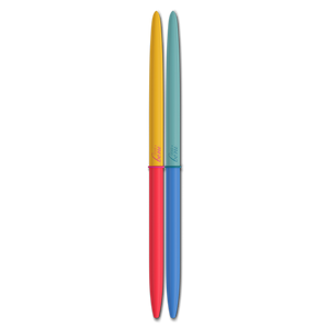 Colorblock Slim Pens Set of 2
