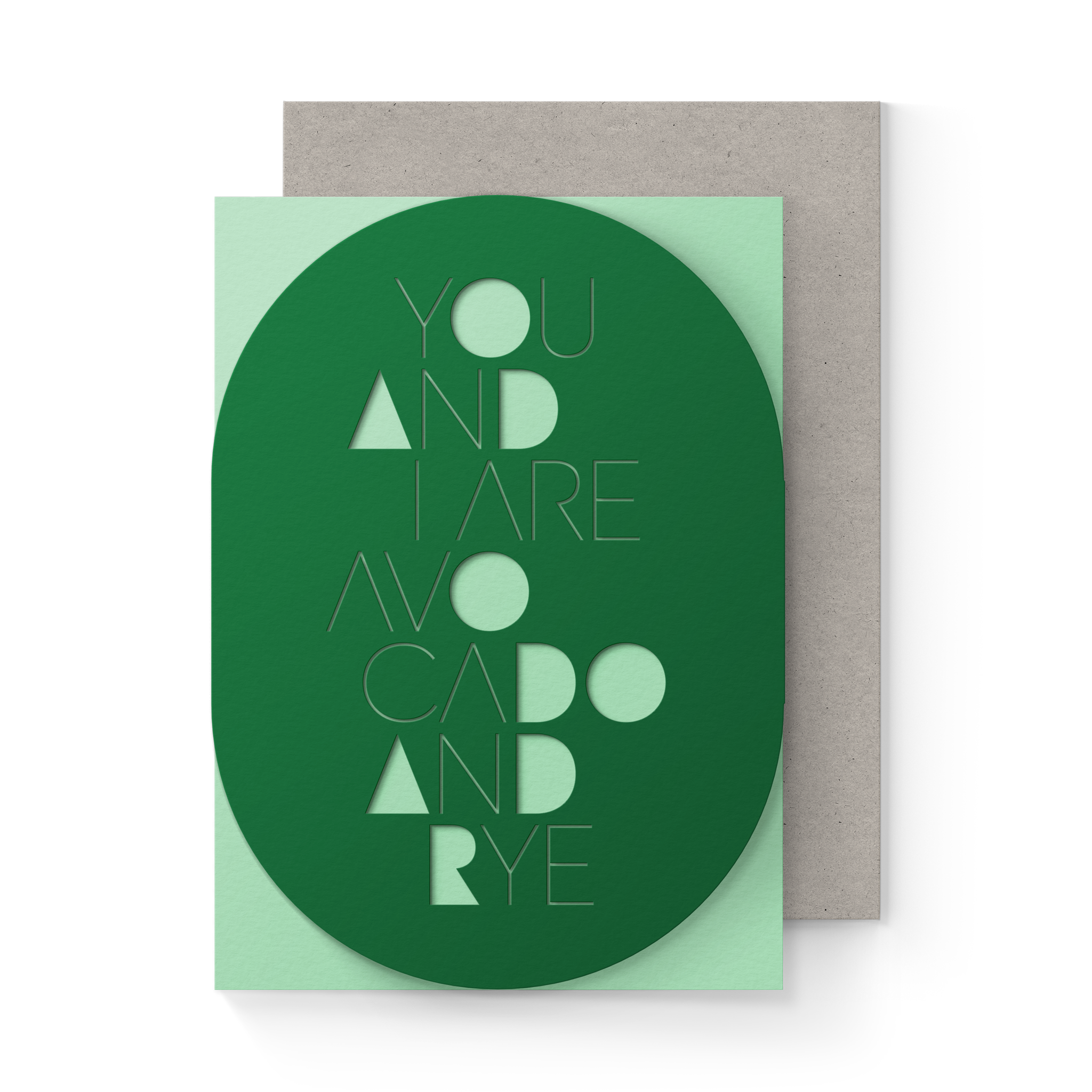 Avocado & Rye Sleeve Card