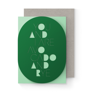Avocado & Rye Sleeve Card