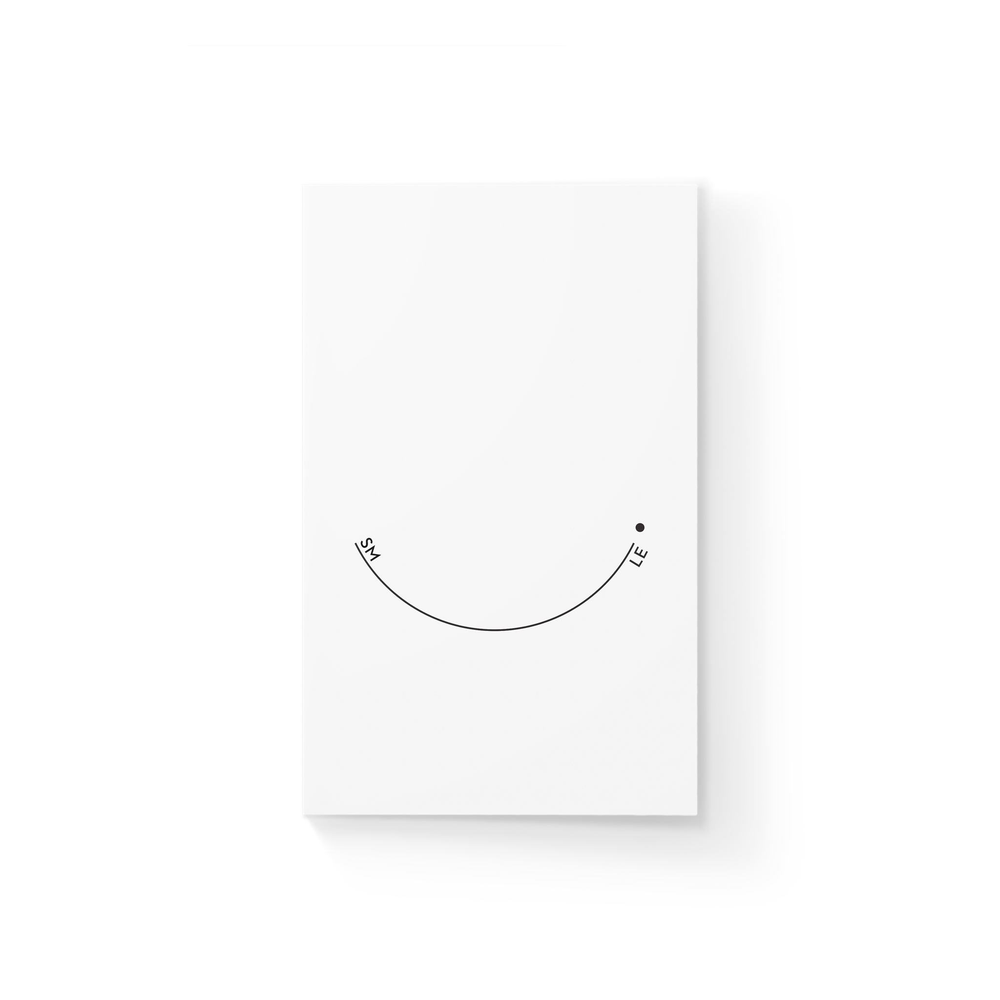Smile Folded Card
