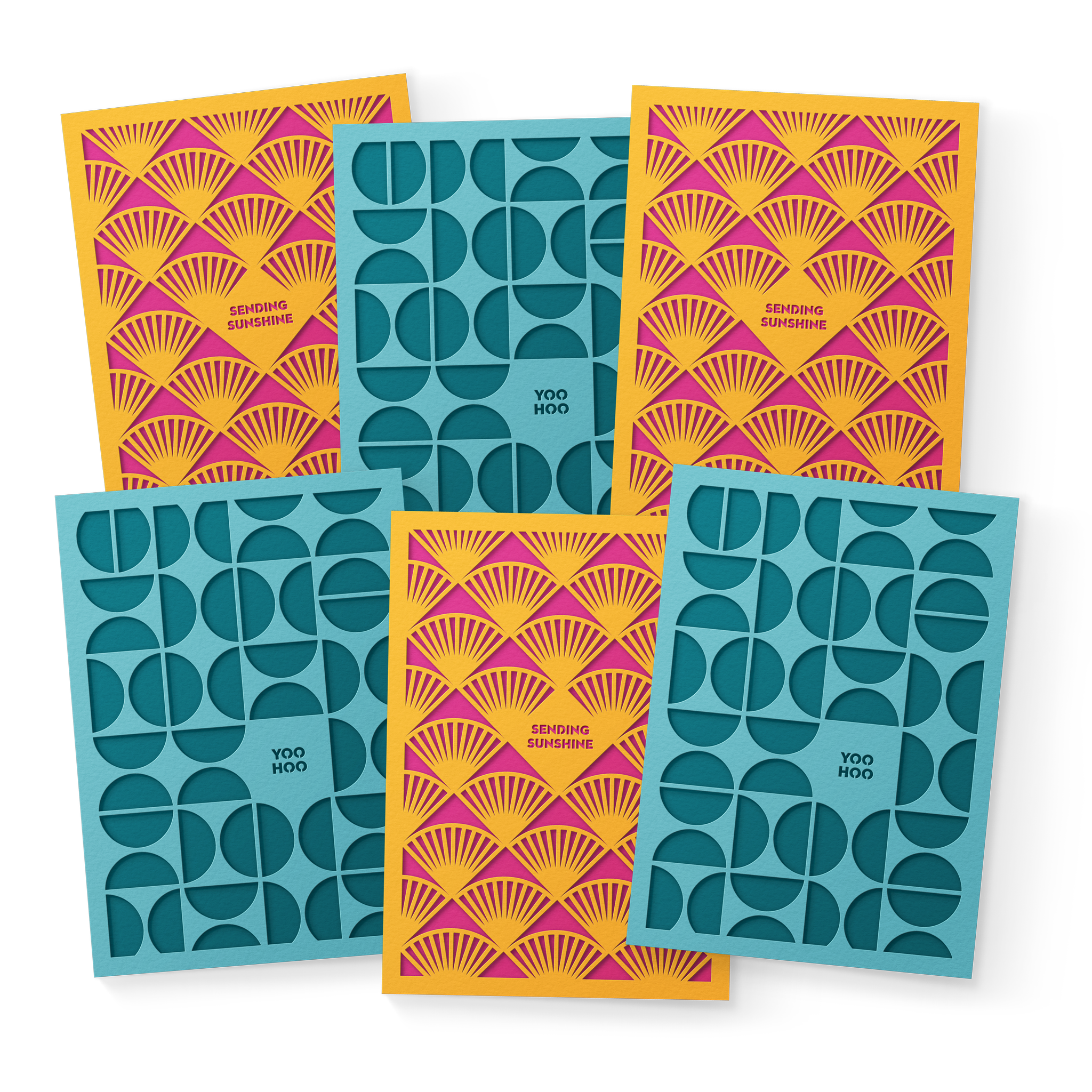 Mia Everyday Pocket Cards Set of 6